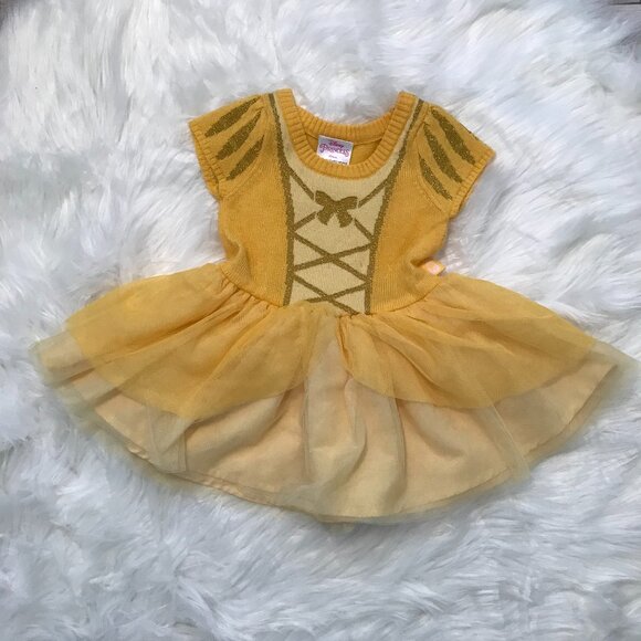 DISNEY SIZE 12M Belle Dress from Beauty and the Beast - Picture 1 of 4